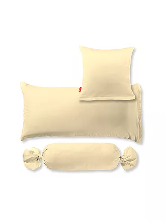 FLEURESSE | Funda de satén para rulo cervical ROYAL UNI 15x40cm Naranja | gelb